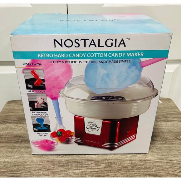 Nostalgia Retro Hard Candy Cotton Candy Maker - Picture 2 of 2